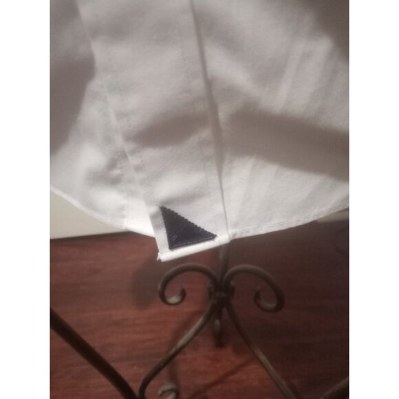 UNTUCKit Las Cases WF Men's Medium Tall Slim Fit White Long Sleeve Button Shirt - Picture 2 of 11